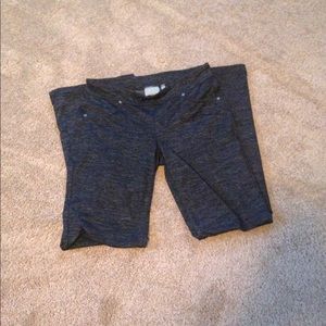 Athleta yoga boot cut pants grey small